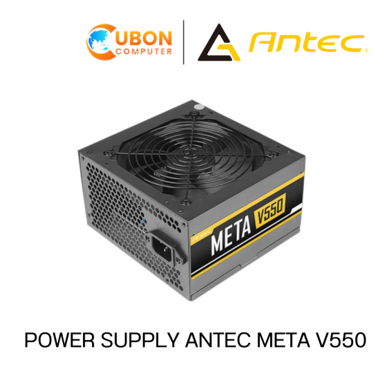 POWER SUPPLY (อุปกรณ์จ่ายไฟ) ANTEC ATOM V550 550W  รับประกัน 2 ปี