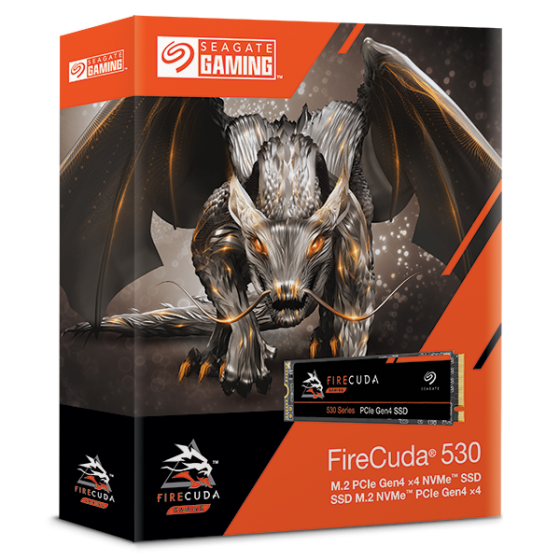 SEAGATE FIRECUDA 520 SSD 500GB,1TB,2TB M.2 2280 PCIe Gen4 x4 NVMe ประกันศูนย์ 5 ปี 