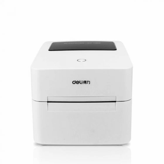DELI เครื่องพิมพ์ฉลาก THERMAL  LABEL PRINTER E750W พิมพ์ใบบปะหน้า บาร์โค้ด ขนาด 108 มม.