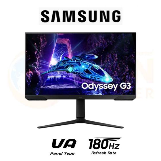 SAMSUNG MONITOR (จอมอนิเตอร์) ODYSSEY G3 G30D LS27DG302EEXXT 27" VA 185HZ  - 3 YEARS