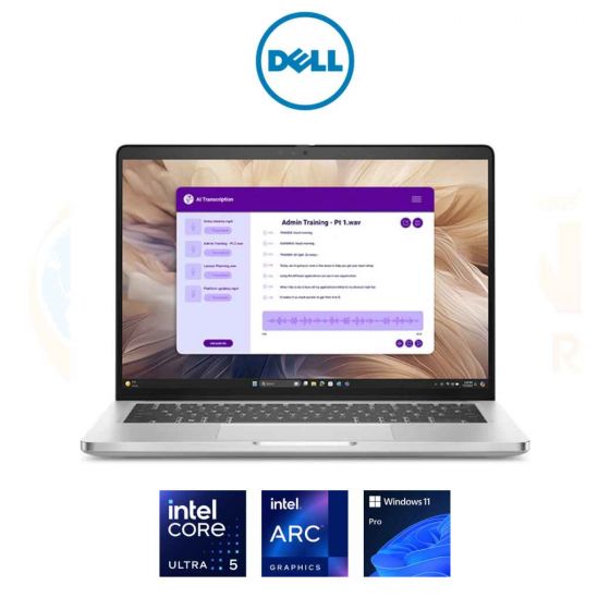 DELL PRO 14 PLUS PB14250 SNSPB142501 NOTEBOOK (โน้ตบุ๊ค) INTEL CORE ULTRA 5 236V / 16GB / 512GB / WIN11PRO / ประกันศูนย์ 3 ปี
