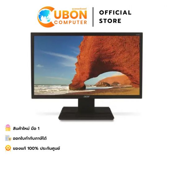 ACER MONITOR (จอมอนิเตอร์) V206HQL Abi 19.5" TN 60Hz - 3 YEARS