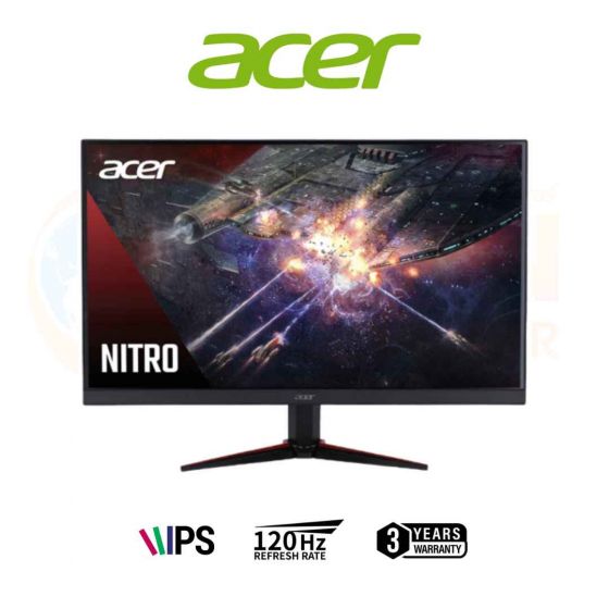 ACER MONITOR (จอมอนิเตอร์) VG270 GBMIPX  - 27.0 INCH IPS FHD 120HZ 1920x1080- 3 YEARS