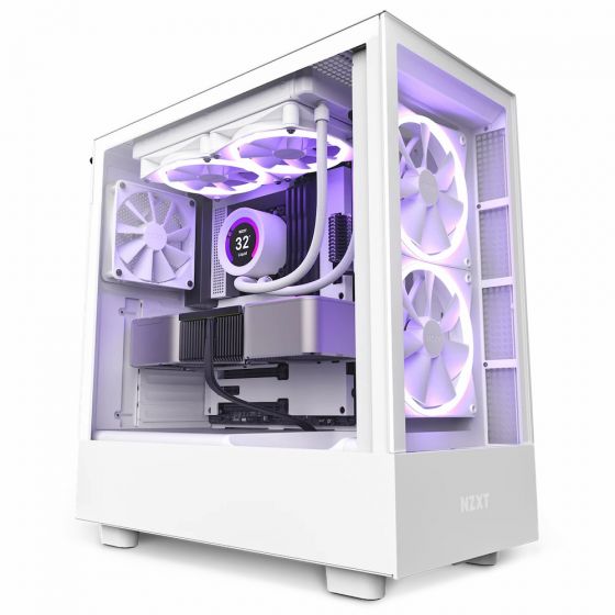 CASE เคส NZXT H5 ELITE WHITE