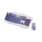 KEYBOARD & MOUSE (คีย์บอร์ดและเมาส์) PENTAGONZ HENODUS GAMING WHITE ประกันศูนย์ 2 ปี