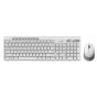 KEYBOARD & MOUSE (คีย์บอร์ดและเมาส์) GENIUS WIRELESS+BT SLIM STAR8230 W ประกันศูนย์ 1 ปี