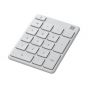 KEYBOARD (คีย์บอร์ด) MICROSOFT NUMERIC KEYPAD 230-00021 GLACIER ประกันศูนย์ 1 ปี