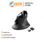 MOUSE (เมาส์) MICROPACK WIRELESS ERGO MP-V03W BLACK ประกัน 2 ปี