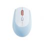 MOUSE WIRELESS (เมาส์ไร้สาย) MICROPACK MS-201W BLUE ประกันศูนย์ 2 ปี