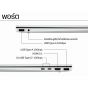 HP OMNIBOOK7 AERO 13-BG1079AU  NOTEBOOK (โน๊ตบุ๊ค) AMD RYZEN AI5 340 /16GB/512GB/WIN11+OFF  / ประกันศูนย์ 3 ปี OSS