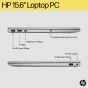 HP 15-FC0484AU NOTEBOOK (โน๊ตบุ๊ค) AMD RYZEN5  7520U/ 16GB / 512GB / WIN11+OFF+OFF365 / ประกันศูนย์ 2 ปี OSS