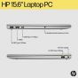 HP 15-FC0478AU NOTEBOOK (โน๊ตบุ๊ค) AMD RYZEN 7 5825U / 16GB / 512GB / WIN11 / OFF24 / OFF365 / ประกันศูนย์ 2 ปี OSS