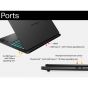 HP OMEN 14-FB0082TX NOTEBOOK โน๊ตบุ๊ค Intel Core Ultra 7 / 16GB  / 1TB/ RTX 4060 / 14 inch OLED /  Win11 / ประกันศูนย์ 3 ปี
