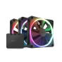 FAN CASE (พัดลมเคส) NZXT F120 RGB TRIPLE PACK