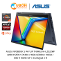 ASUS VIVOBOOK S14 Flip TN3402YA-LZ522WF NOTEBOOK (โน้ตบุ๊ค) AMD Ryzen 5 7430U / 16GB DDR4 / 512GB /  WIN 11 HOME+OF / ประกันศูนย์ 2 ปี