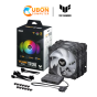 FAN CASE (พัดลมเคส) ASUS TUF GAMING TF120 ARGB BLACK TRIPLE FAN ประกันศูนย์ 5 ปี