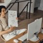 HP AIO 24-CR0160D / AMD RYZEN 5 7520U / 16GB / 512GB / WIN 11 + OFF + OFF365 / ประกันศูนย์ 3 ปี