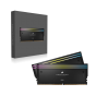 RAM (แรมพีซี) 32GB (16GBx2) DDR5 6400Mhz CORSAIR DOMINATOR TITANIUM RGB BLACK ประกันศูนย์ LT