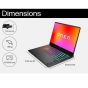 HP OMEN 14-FB0082TX NOTEBOOK โน๊ตบุ๊ค Intel Core Ultra 7 / 16GB  / 1TB/ RTX 4060 / 14 inch OLED /  Win11 / ประกันศูนย์ 3 ปี