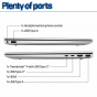 HP Pavilion Plus 14-EW0026TU NOTEBOOK (โน๊ตบุ๊ค) INTEL CORE I5-1335U / 16GB LPDDR5X / 512GB / WIN11+OFF  ประกันศูนย์ 2 ปี