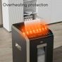 PAPER SHREDDER (เครื่องย่อยกระดาษ) DELI T089 ความจุ 30 ลิตร ประกันศูนย์ 1 ปี