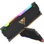 RAM(แรม) PATRIOT VIPER STEEL BLACK RGB 16GB DDR4 [2x8GB] 3600MHZ