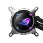 CPU LIQUID COOLER (ระบบระบายความร้อนด้วยน้ำ) ASUS ROG STRIX LC II 360 ARGB BLACK ประกันศูนย์ 6 ปี
