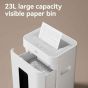 PAPER SHREDDER (เครื่องย่อยกระดาษ) DELI T048 ความจุ 23 ลิตร ประกันศูนย์ 1 ปี
