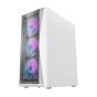 CASE (เคส) DARKFLASH Computer Case DK352 ATX - White Plus