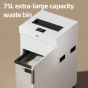 PAPER SHREDDER (เครื่องย่อยกระดาษ) DELI  9909 ความจุ 75 ลิตร ประกันศูนย์ 1 ปี