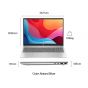 HP PAVILION 16-AG0012AU NOTEBOOK (โน๊ตบุ๊ค) AMD RYZEN 5 8540U / 8GB / 512GB / WIN11+OFF / ประกันศูนย์ 2 ปี