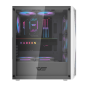 CASE (เคส) DARKFLASH Computer Case DK352 ATX - White Plus