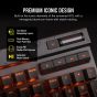 KEYBOARD คีย์บอร์ด CORSAIR K70 MAX RGB MAGNETIC MECHANICAL GAMING KEYBOARD