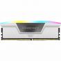 RAM (แรมพีซี) 32GB (16GBx2) DDR5 6200MHz RAM CORSAIR VENGEANCE RGB WHITE