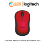 LOGITECH WIRELESS MOUSE M221 SILENT RED