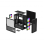 CASE เคส DEEPCOOL CH560 DIGITAL BLACK/WHITE (E-ATX) ประกันศูนย์ 1 ปี