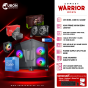COMSET WARRIOR 15 - INTEL CORE  I5-12400F / 16GB DDR4 / 500GB / RTX5050 1-CLICK OC / 650W