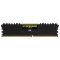 RAM (แรมพีซี) 16GB (8GBx2) DDR4 3200MHz CORSAIR VENGEANCE LPX BLACK ประกัน LT (CMK16GX4M2E3200C16)