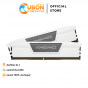 RAM (แรมพีซี) 32GB (2X16 GB) DDR5 6000 MHZ CORSAIR VENGEANCE RGB (BLACK/ WHITE)