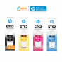 INK (หมึกเติมแท้) HP INKJET GT53/GT52 (BK,C,M,Y) สำหรับ GT5800 series / HP Ink Tank 300/400 series / HP Smart Tank 500/600 series