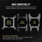 CPU COOLER (ระบบระบายความร้อนด้วยน้ำ) CORSAIR ICUE H100I ELITE LCD XT 240MM LIQUID - 5 YEARS