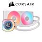 CPU COOLER (ระบบระบายความร้อนด้วยน้ำ) CORSAIR ICUE LINK TITAN 240 RX LCD WHITE - 6 YEARS