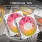 CPU COOLER (ระบบระบายความร้อนด้วยน้ำ) CORSAIR ICUE LINK TITAN 240 RX LCD WHITE - 6 YEARS
