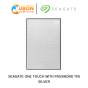 SEAGATE ONE TOUCH WITH PASSWORD 1TB SILVER