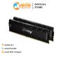 RAM (แรมพีซี) KINGSTON FURY RENEGADE 16GB (8GBx2) DDR4 3200MHz BLACK ประกัน LT (KF432C16RBK2)
