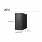 DESKTOP (เดสก์ท็อป) HP OMNI DESKTOP M02-0018D PC / AMD RYZEN 5 8500G / 16GB/512GB / WIN11+OFF / ประกันศูนย์ 3 ปี