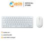 KEYBOARD & MOUSE (คีย์บอร์ดและเมาส์) NUBWO NKM633 (WHITE)ประกันศูนย์ 1 ปี