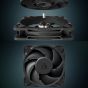 FAN CASE (พัดลมเคส) ARCTIC P12 PRO PST PACK 5 BLACK - 6 YEARS