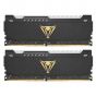 RAM(แรม) PATRIOT VIPER STEEL BLACK RGB 32GB DDR4 [2x16GB] 3600MHZ