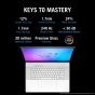 ASUS ROG ZEPHYRUS G16 GU605CP-QR072WA NOTEBOOK (โน้ตบุ๊ค) INTEL CORE ULTRA 9 285H / RTX 5070 / 32GB / 1TB / WIN 11 + OFF 2024 + OFF 365 / 3 YEAR
